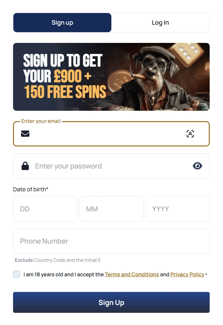 SpinDog Casino Login and Registration